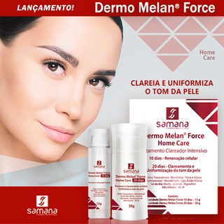 Kit Samana Dermo Melan Force Tratamento Clareador Intensivo Shopee Brasil