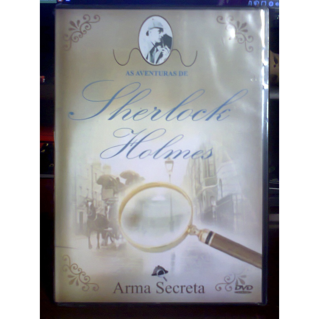 Dvd As Aventuras De Sherlock Holmes Arma Secreta Lacrado Shopee