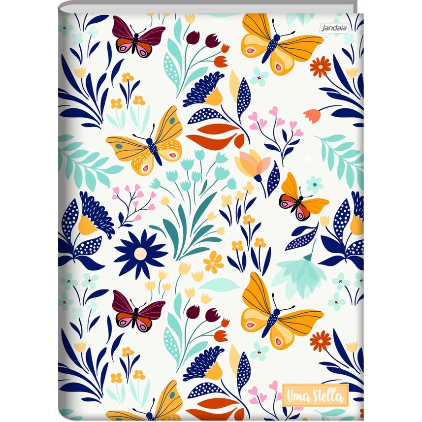 Caderno Brochura 1 4 JANDAIA Stella 80fls Shopee Brasil