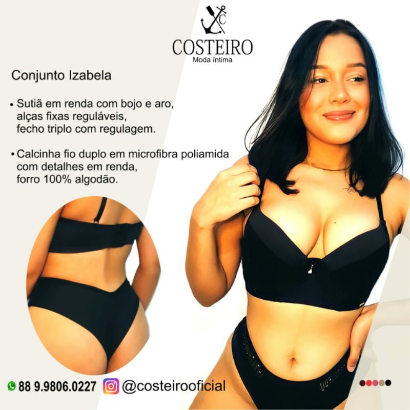 Conjunto De Lingerie Shopee Brasil