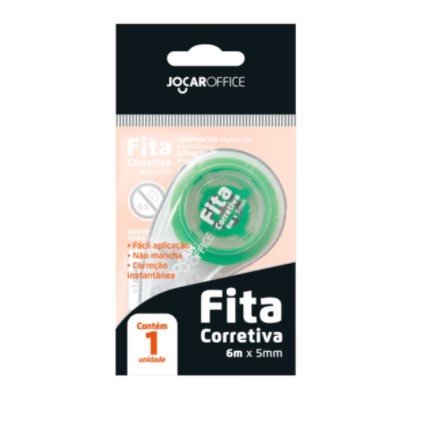 Corretivo Em Fita 6M JOCAR OFFICE LEONORA LEO E LEO Shopee Brasil