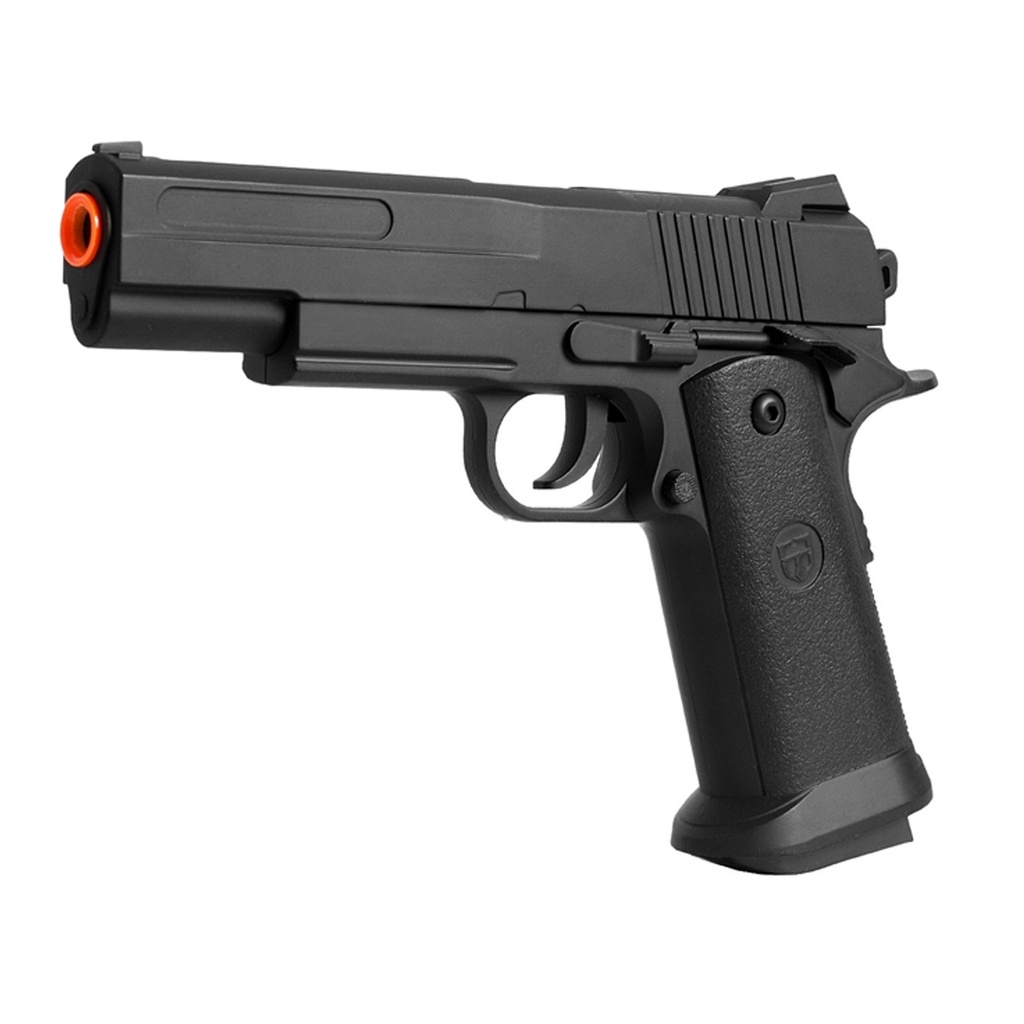 Pistola Airsoft Full Metal Spring Mola Vigor 1911 V18 6mm Toda De Ferro