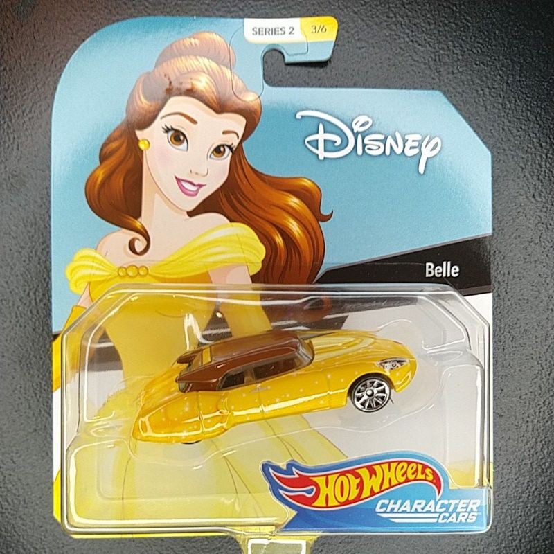Hot Wheels Disney Princesa Bela Character Cars Belle Shopee Brasil