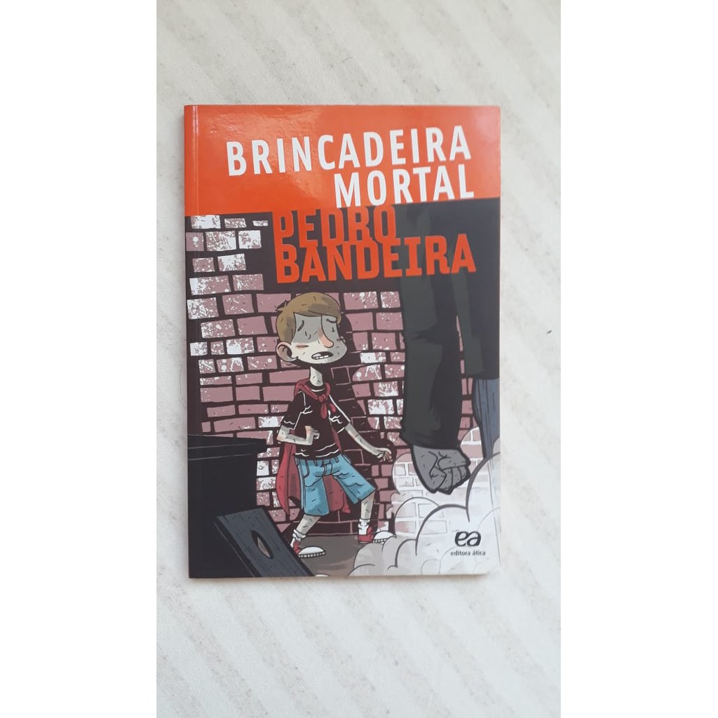 Livro Brincadeira Mortal Pedro Bandeira Shopee Brasil