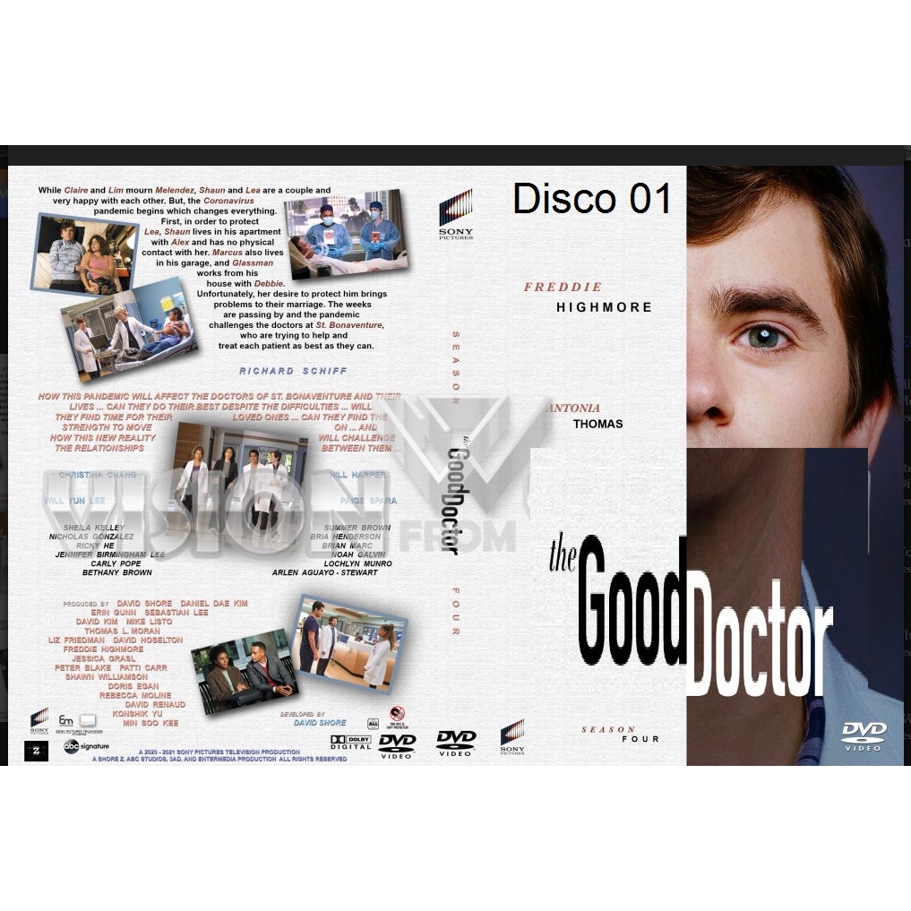 Dvd The Good Doctor As 4 Temporadas Completas Legendado Ou Dublado