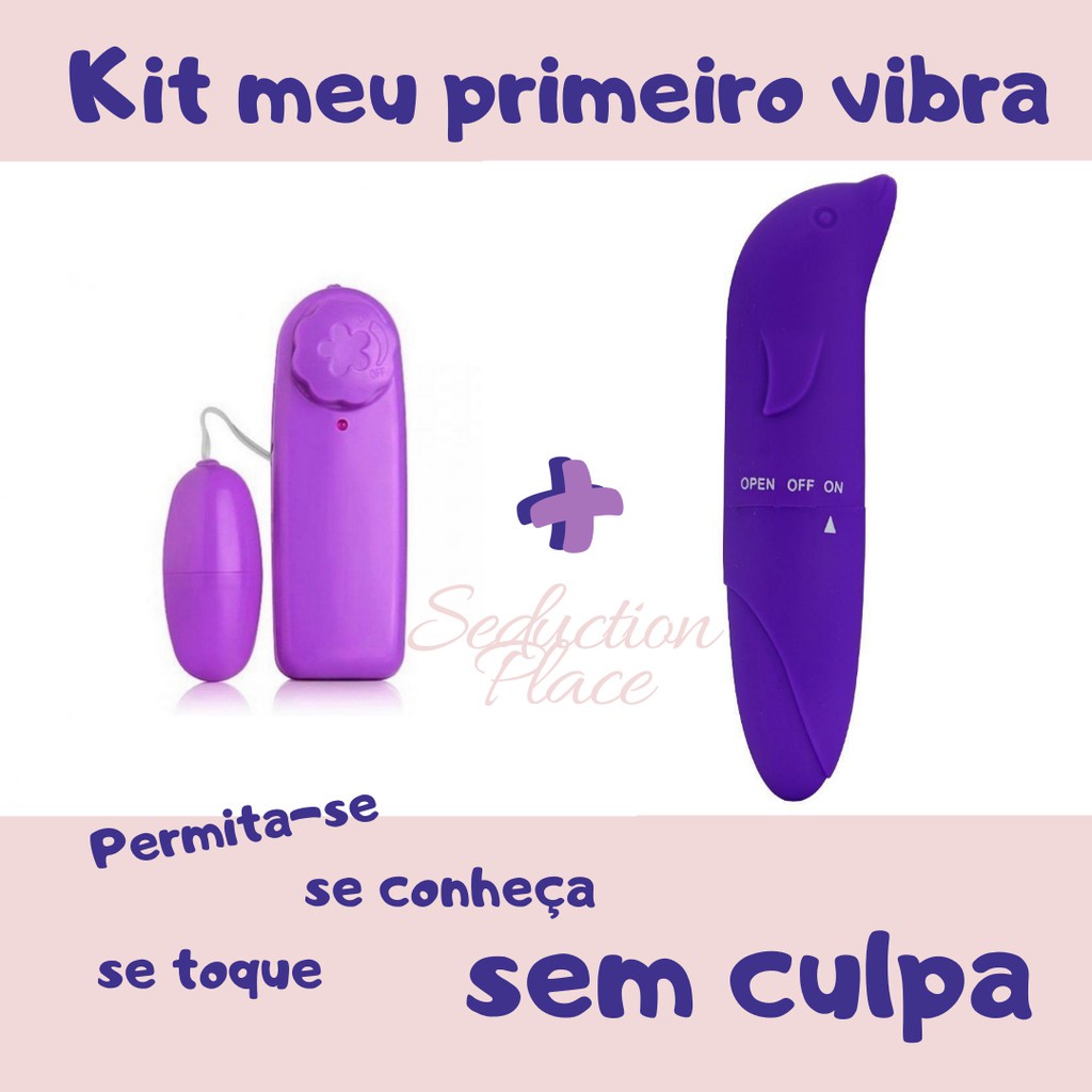 Kit Vibrador Golfinho Ponto G Bullet Shopee Brasil