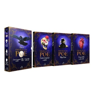 Kit Box Obras De Edgar Allan Poe 1 E 2 Shopee Brasil