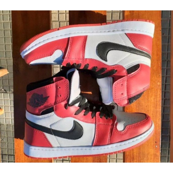 T Nis Bota Nike Cano Alto Air Jordan Chicago Retro Shopee Brasil