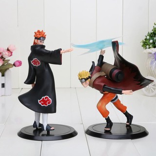 Kit 2 Personagens Naruto Shippuden Madara Sasuke Kakashi Shikamaru