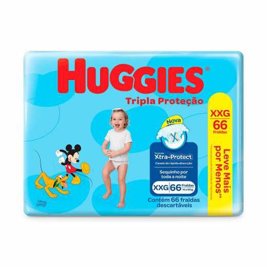 Fralda Huggies Tripla Prote O Hiper Xxg Unidades Shopee Brasil