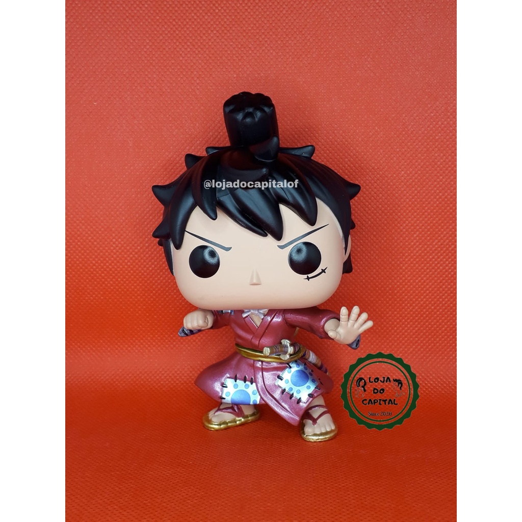 FUNKO POP ONE PIECE EXCLUSIVE LUFFYTARO METALLIC 921 Shopee Brasil