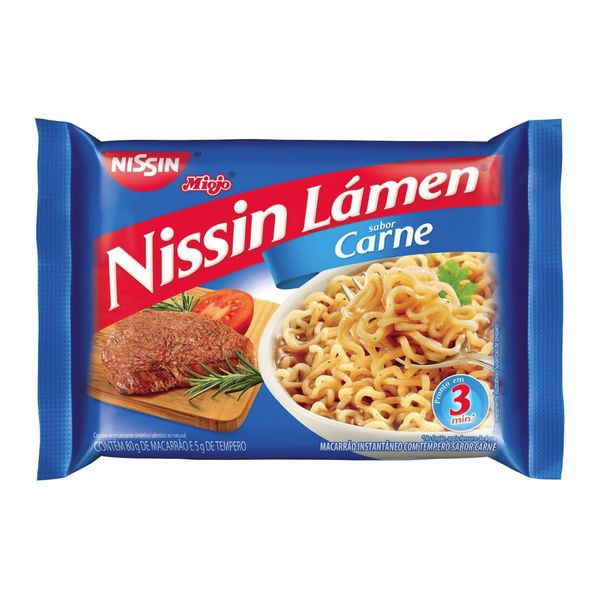 Macarrao Instantaneo Nissin Carne 85g Shopee Brasil