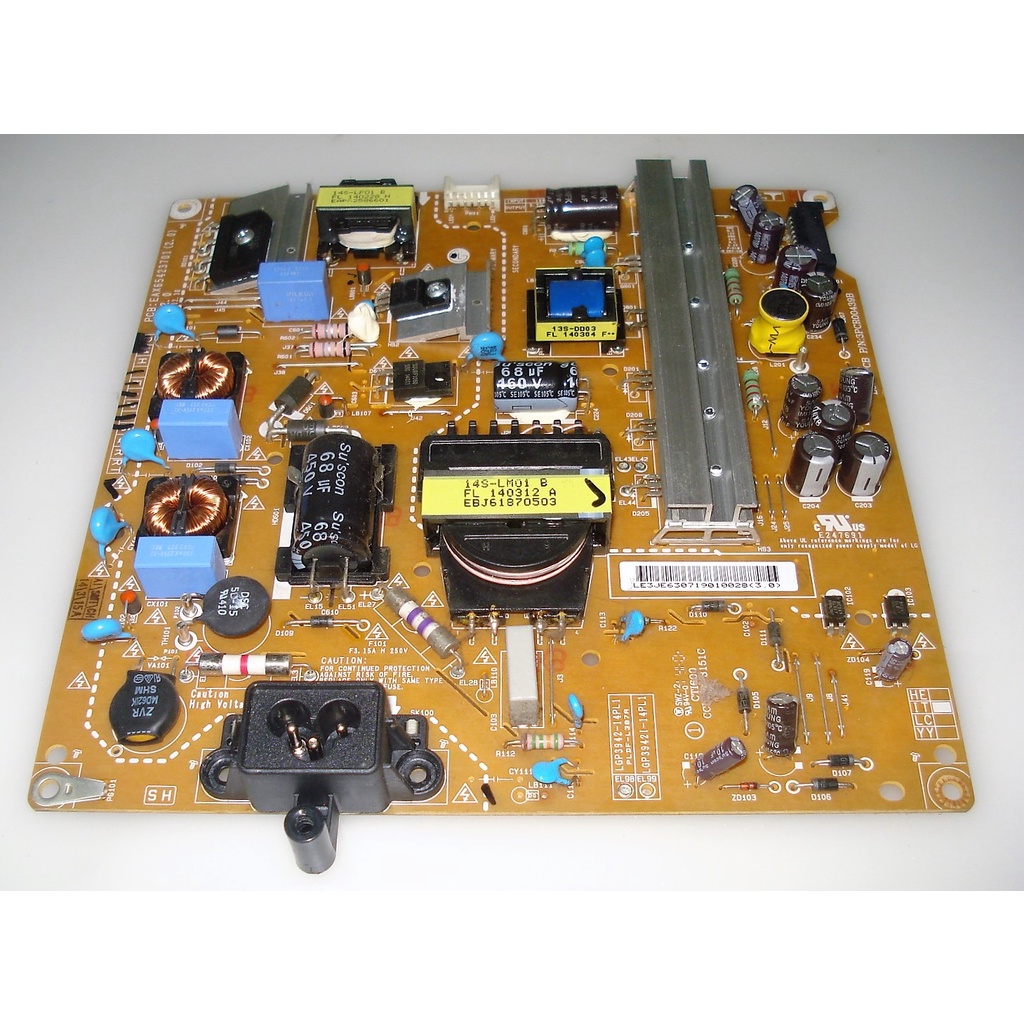 Placa Fonte Para Tv LG 42lb5800 42lb5600 Eax65693202 Shopee Brasil