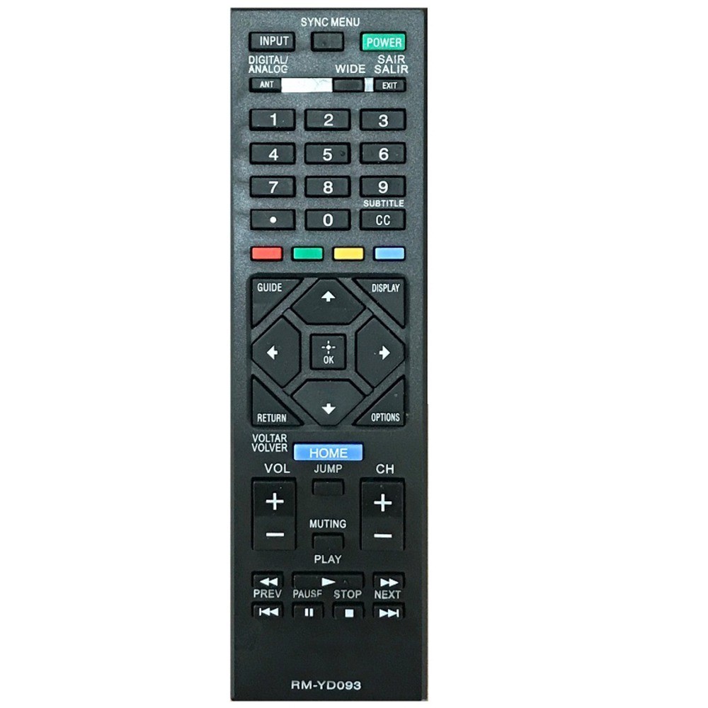 Controle Remoto Tv Sony Kdl R A Kdl R B Shopee Brasil