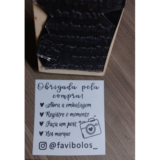 Carimbo Personalizado Shopee Brasil