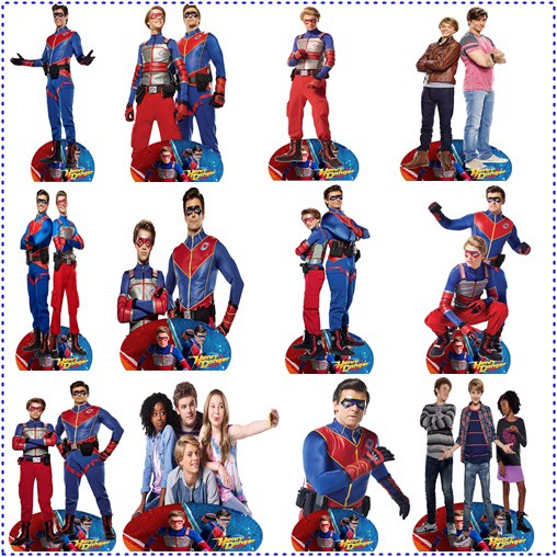 Henry Danger 10 Displays De Festa De 30cm Totens Shopee Brasil