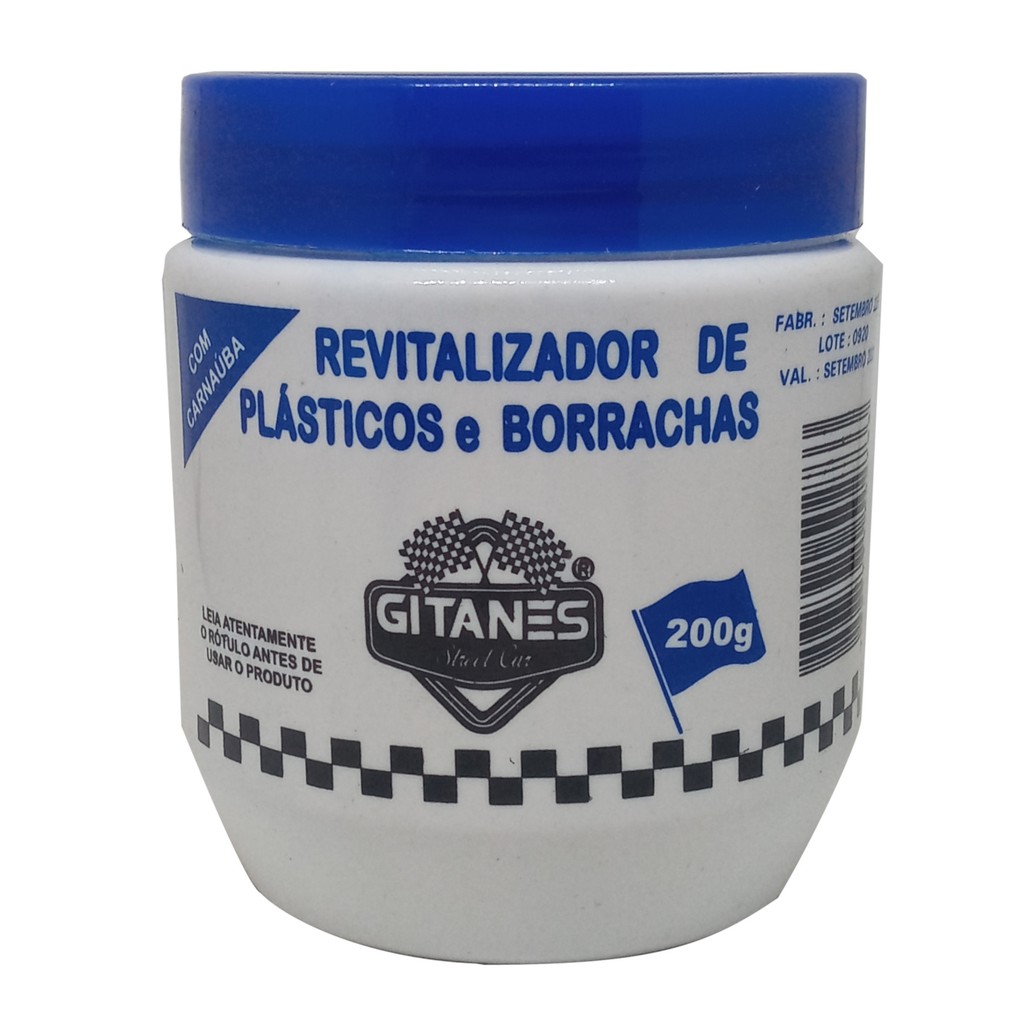 Revitalizador de Plástico Parachoque e Painel 200G Gitanes para Carros