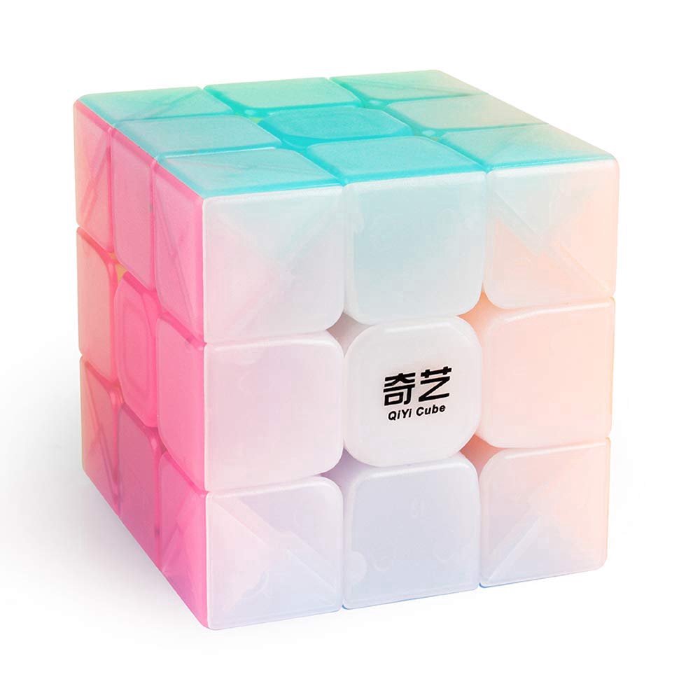 Cubo De Velocidade 3x3 X 3 Stickerless Cubo De Geléia Puzzle D-Fatix Qiyi Warrior W | D-FantiX Qiyi Warrior W 3x3 Speed Cube 3x3x3 Stickerless Jelly Cube Puzzle