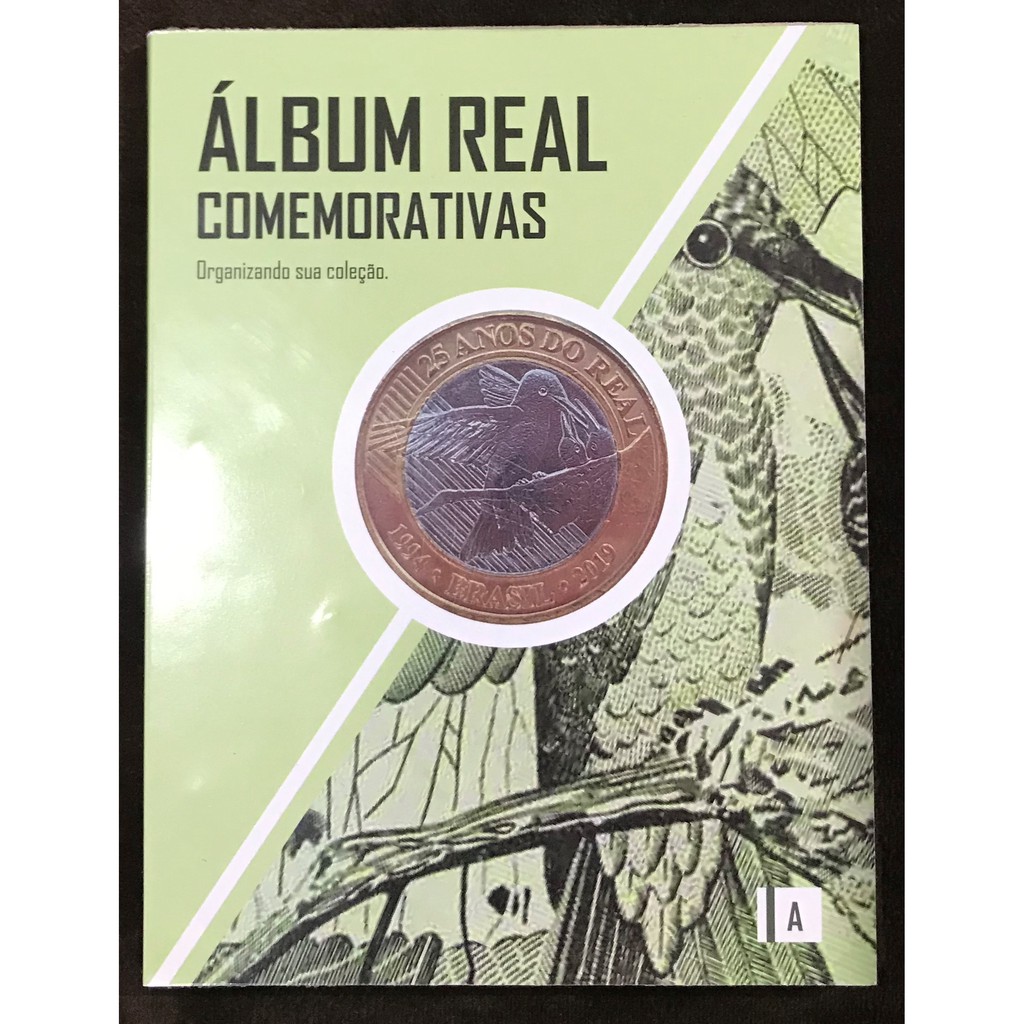 Álbum Completo das Moedas Comemorativas do Plano Real MBC Itens cada