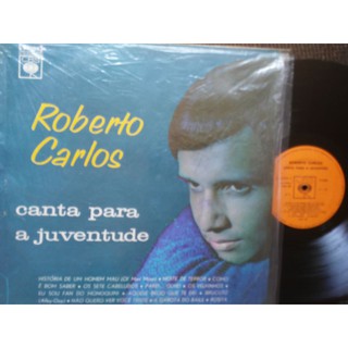 LP ROBERTO CARLOS CANTA PARA A JUVENTUDE HISTORIA DE UM HOMEM MAU