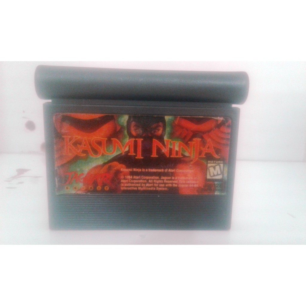 Atari Jaguar Kasumi Ninja Cartucho Shopee Brasil