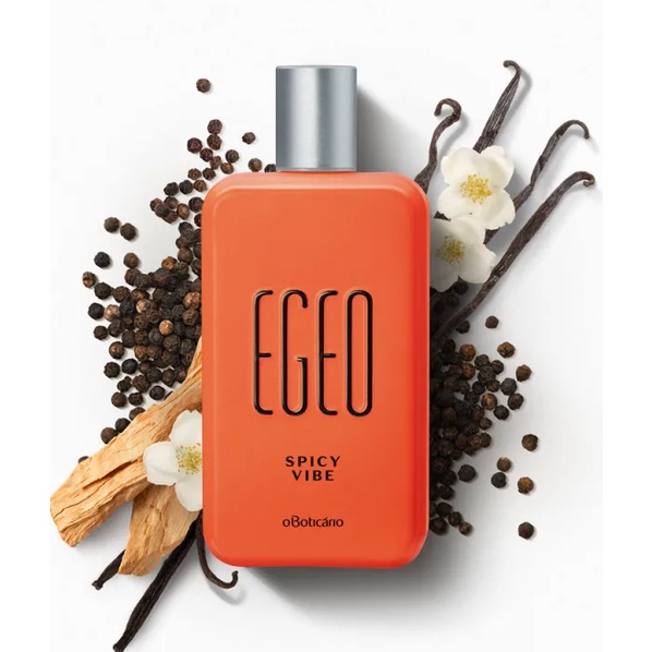 Egeo Spicy Vibe Laranja Col Nia Masculina O Botic Rio Shopee Brasil