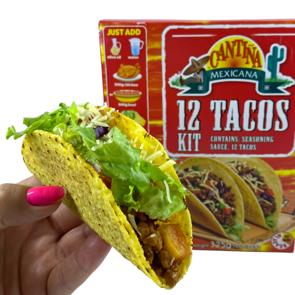 Kit 12 Tacos Dinner Kit Cantina Mexicana Tacos Molho