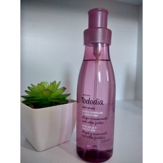 Body Splash Desodorante Col Nia Amora Vermelha E Jabuticaba Tododia