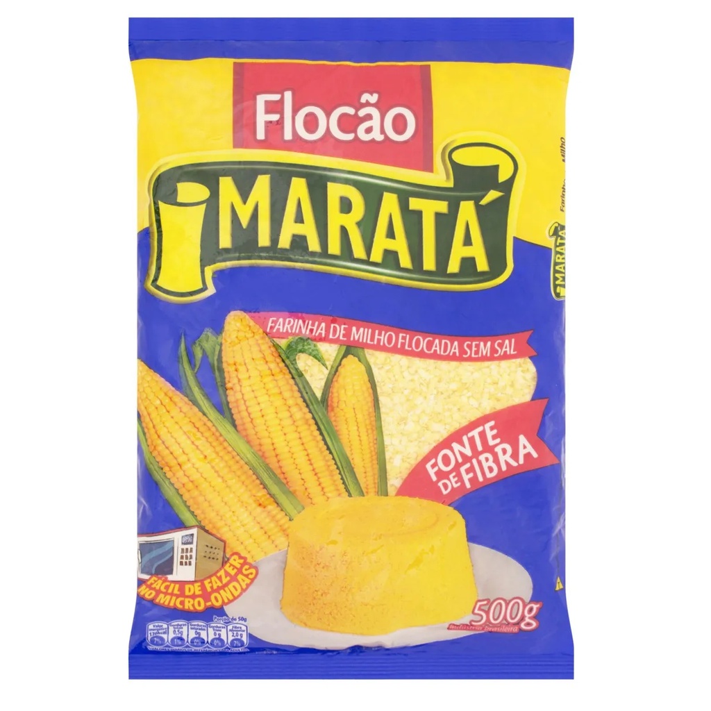 Farinha De Milho Floc O Marat Pacote G Shopee Brasil