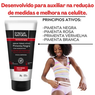 Kit Termo Ativo Pimenta Negra Blend De Pimentas Redutor De Medidas