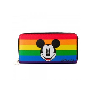 Carteira Retangular Mickey Mouse Arco Ris Licenciada Disney Shopee