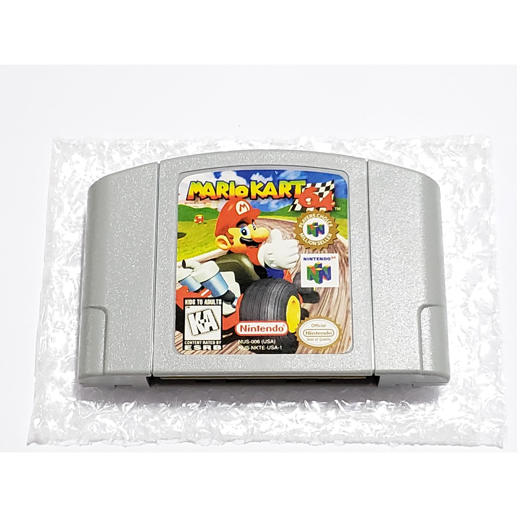 Cartucho Mario Kart 64 N64 NTSC Shopee Brasil