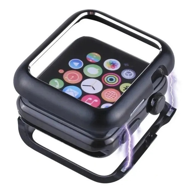 Capinha Capa Case Bumper Magnético Para Apple Watch 38 40 42 44mm