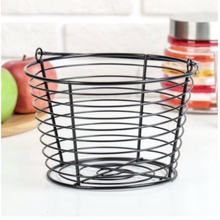 CESTA FRUTEIRA DE MESA ARAMADO REDONDA ALCA BLACK Shopee Brasil