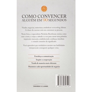 Melhores Livros Como Convencer Algu M Em Segundos Crie Uma