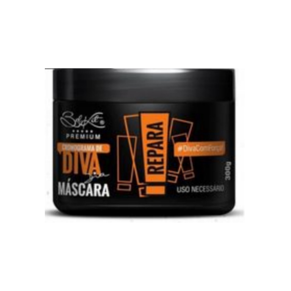 Mascara Repara Cronograma Capilar Diva Belkit Produto Shopee Brasil