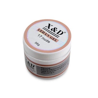 Gel X D Alongamento De Unhas 17 Nude 56g Shopee Brasil