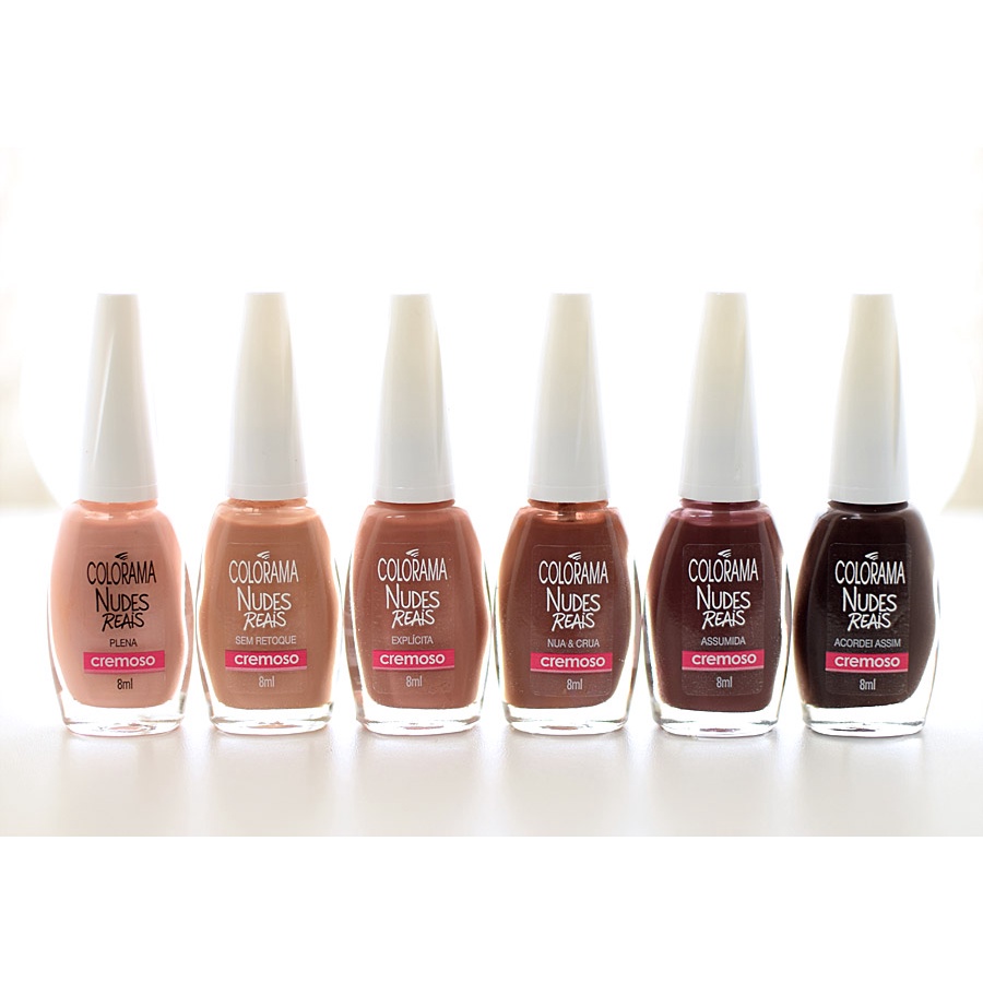 Esmaltes Colorama Tons De Nude Ml Shopee Brasil