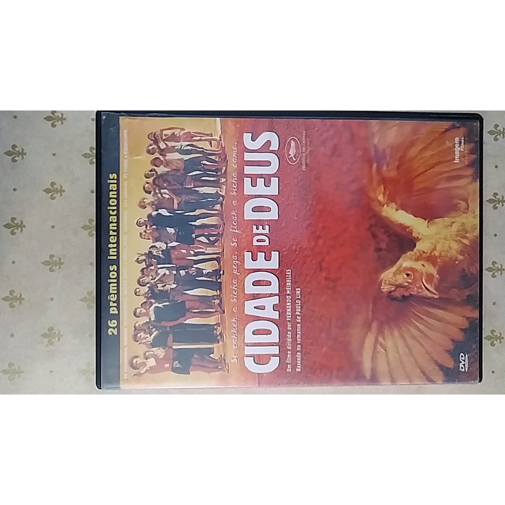 DVD Cidade De Deus Fernando Meirelles Shopee Brasil