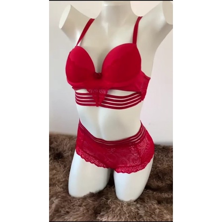 Conjunto Lingerie Sensual Lacradora Shopee Brasil