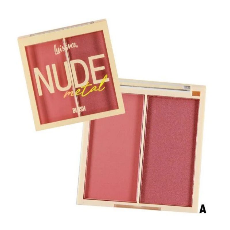 Blush Duo Nude Metal Luisance Shopee Brasil