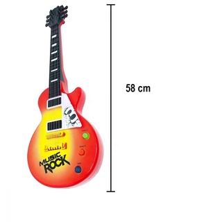 Guitarra Infantil Som E Luz Linha Show Toyng Shopee Brasil