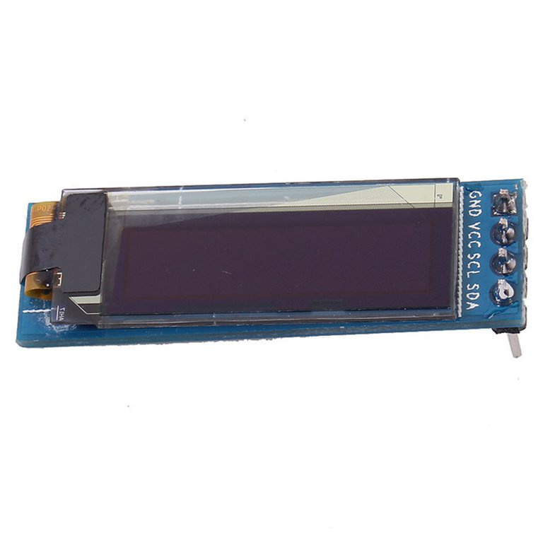 M Dulo Display Lcd Oled Branco Iic I C Polegadas X V V