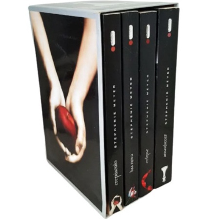 Box Série Saga Crepúsculo Coleção 4 Livros Stephenie Meyer Shopee Brasil