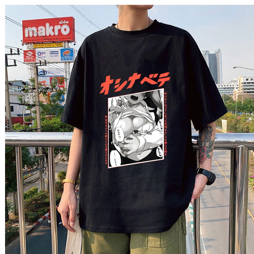 Camiseta Basica Camisa Hentai Waifuu Girl Sexy Japanese Unissexmcp