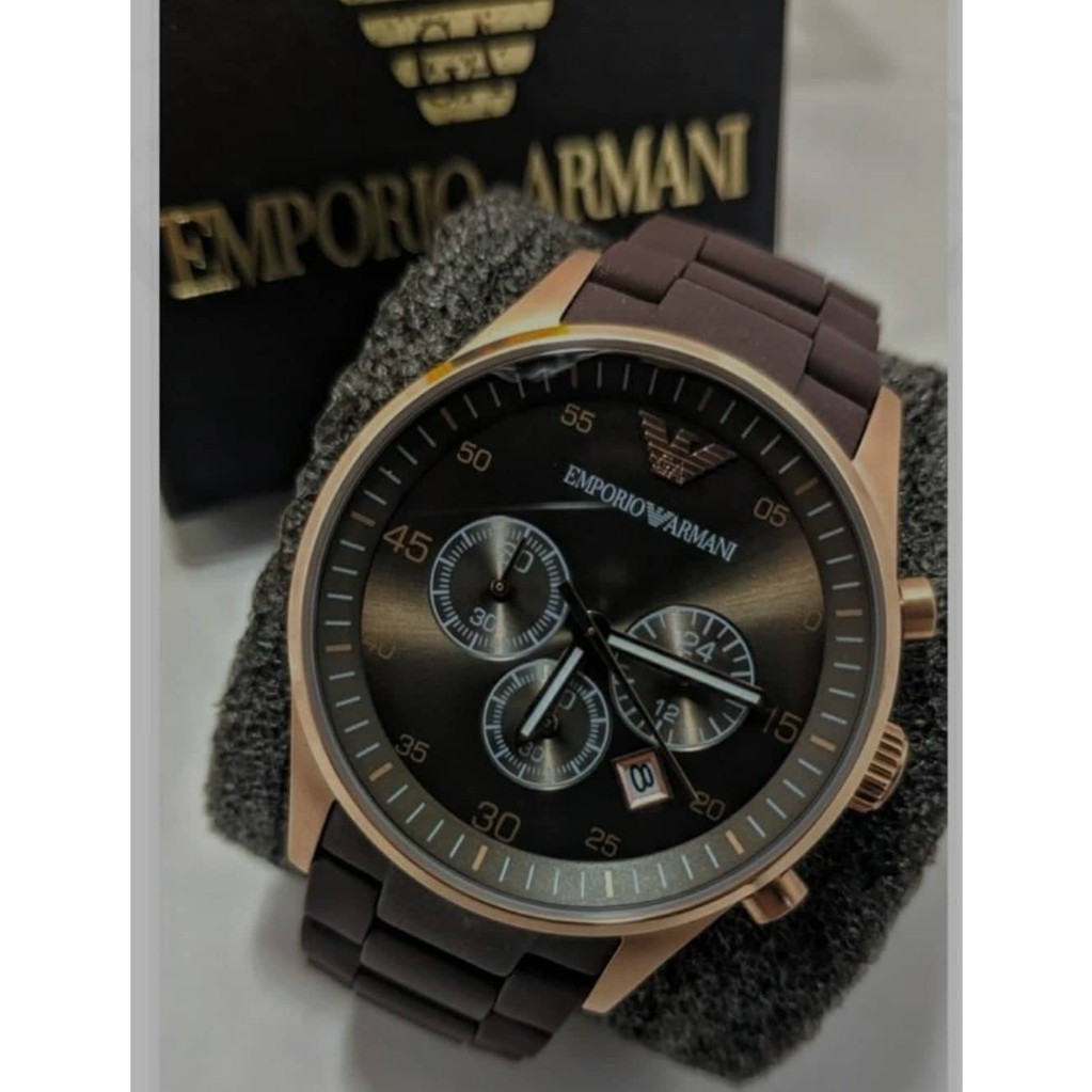 EMPORIO ARMANI MODL AR5905 MARROM ROSE VIDRO CRISTAL ANTI RISCO