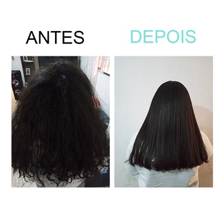 Plástica Dos Fios Selagem Térmica Sem Formol Cabelo Liso Alisa Crespo