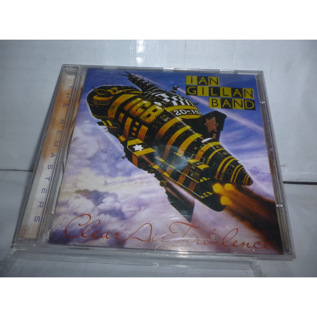 Cd Ian Gillan Band Clear Air Turbulence Original Zerado Shopee Brasil