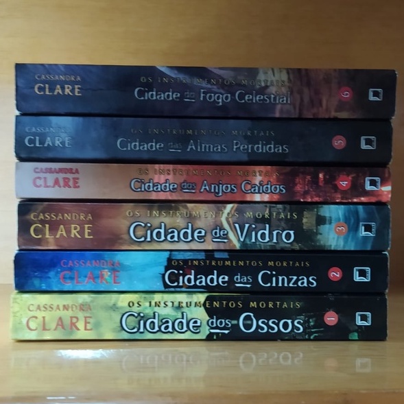 Box Os Instrumentos Mortais Cassandra Clare Shopee Brasil