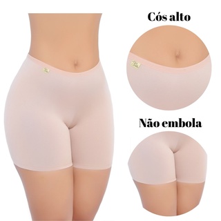 Anagua Shortinho Intimo Lingerie Segunda Pele Calcinha Modeladora